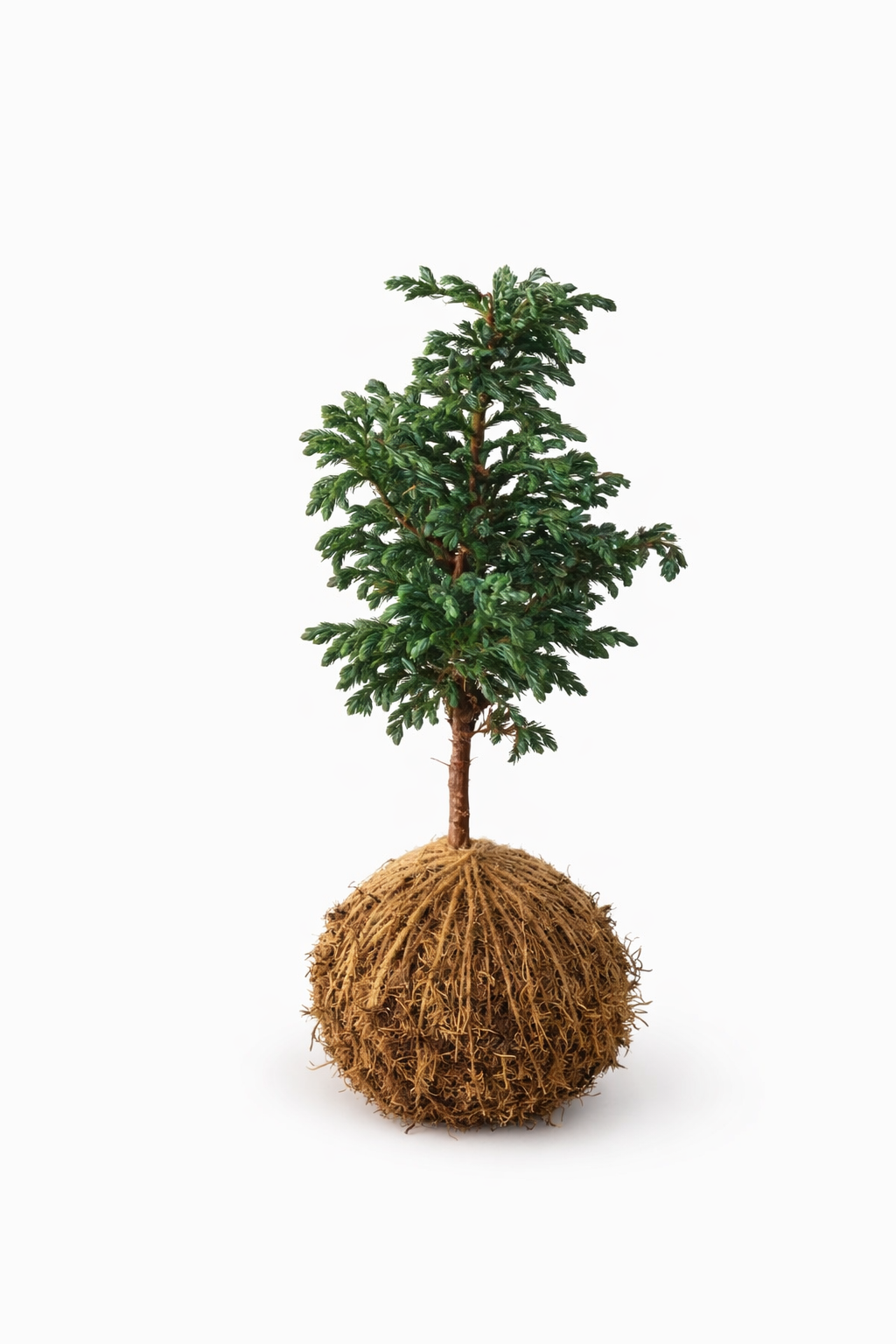 Árbol de pino joven