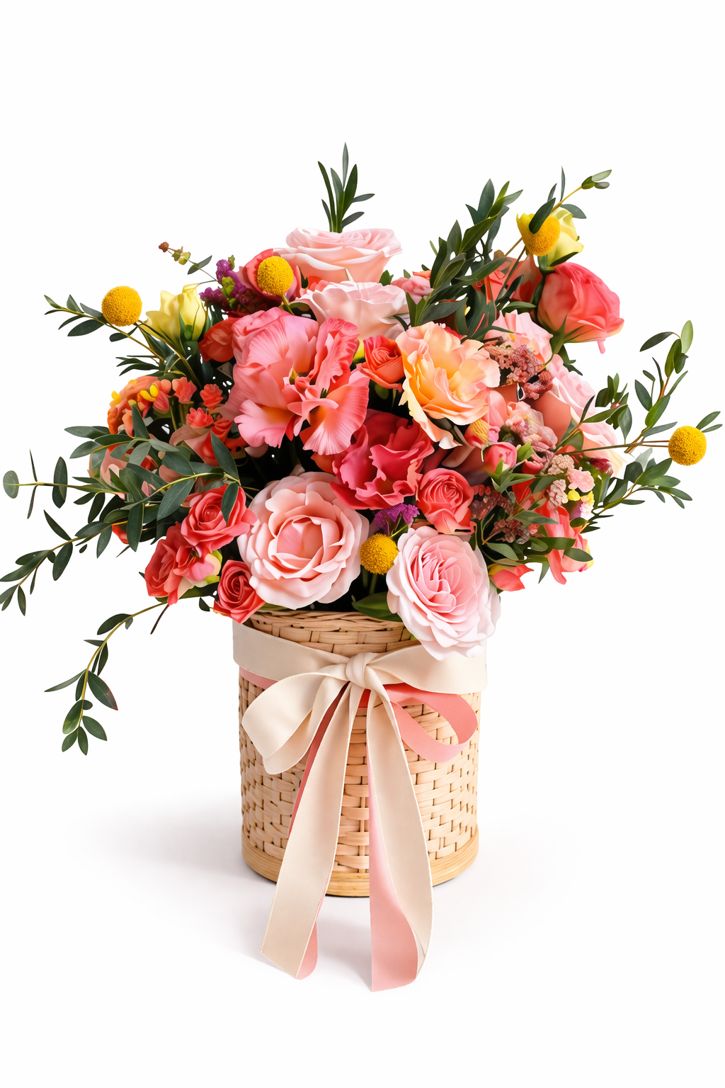 Arreglo Floral en Canasta
