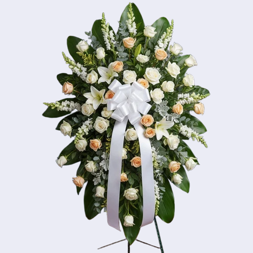 Arreglo floral funerario