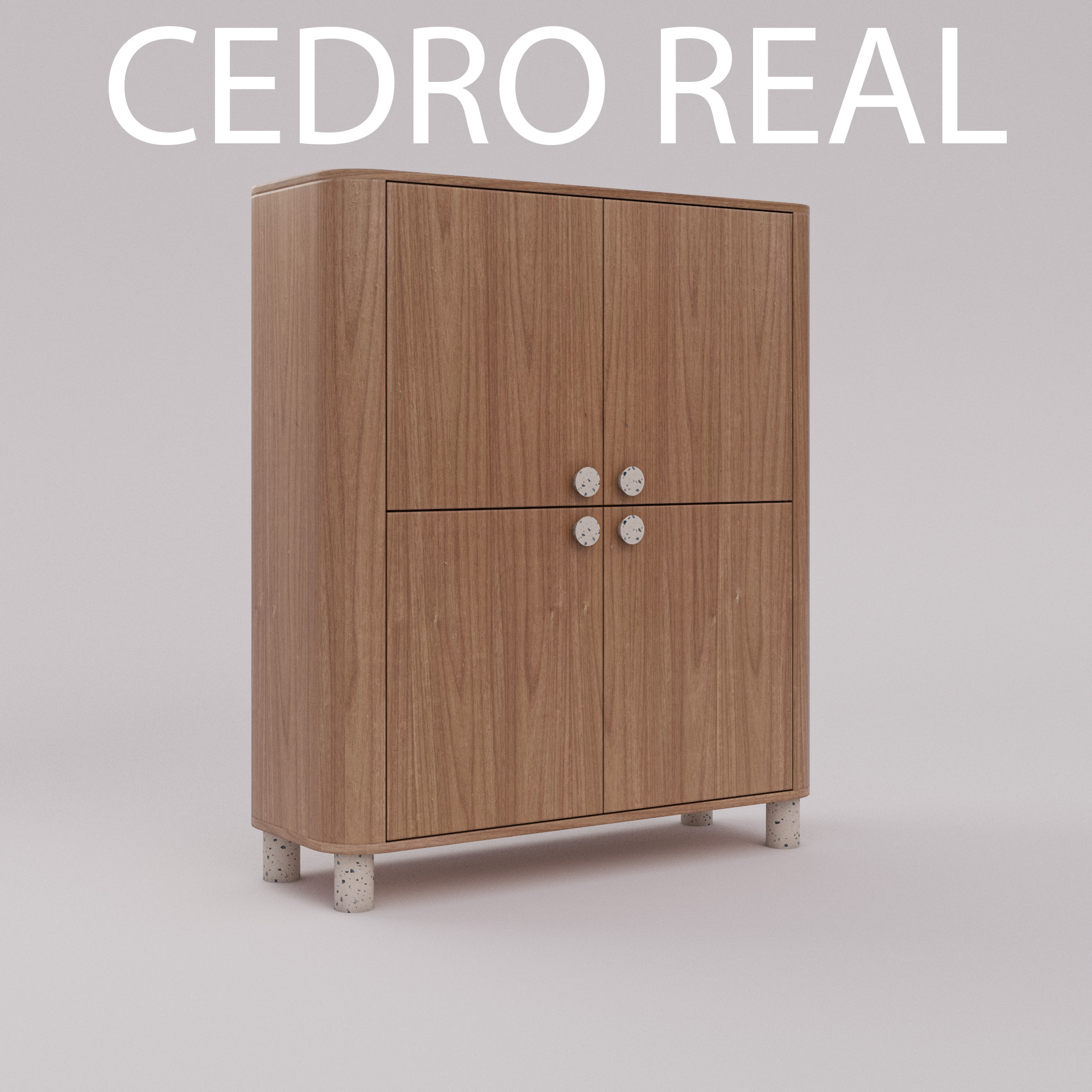 aparador alto concreta 120x145x45