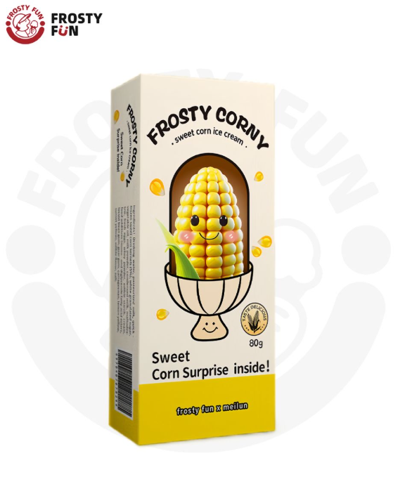 Frosty Corny Sweet Corn Ice Cream