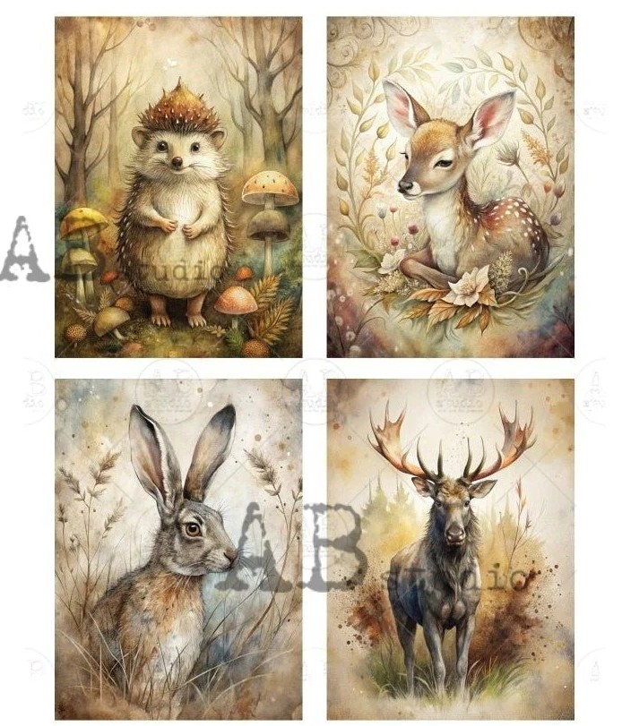 Enchanted Woodland Companions Carte Italiano