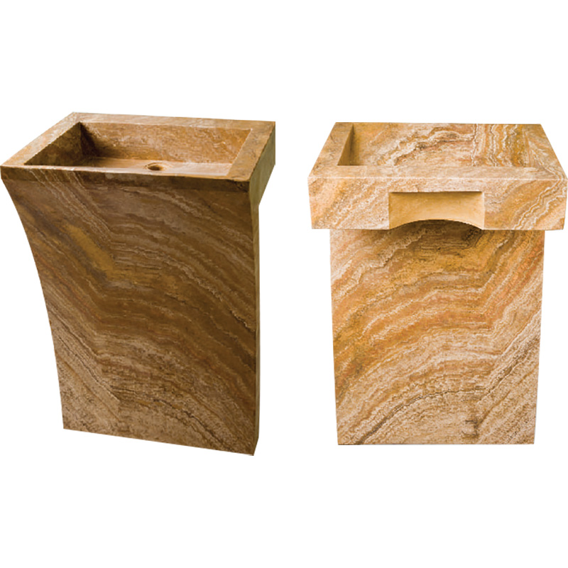 Natural Stone Pedestal Sink