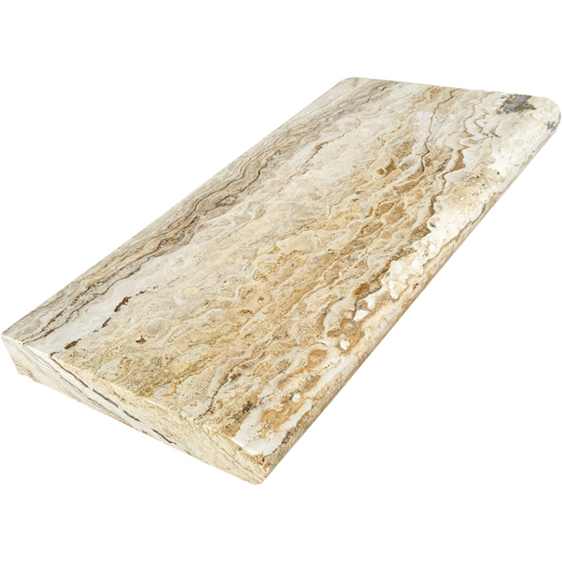 Travertine Stair Tread