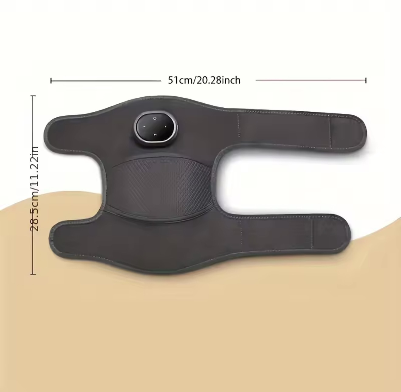 Kelių ir alkūnių šildantis, elektrobangų masažuoklis