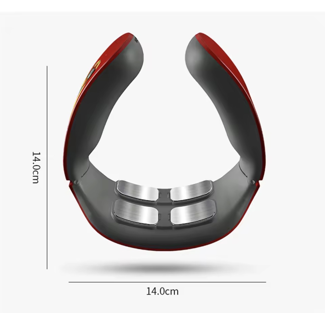 Kaklo ir sprando masažuoklis su impulsine magneto, elektros terapija ir šildymu.