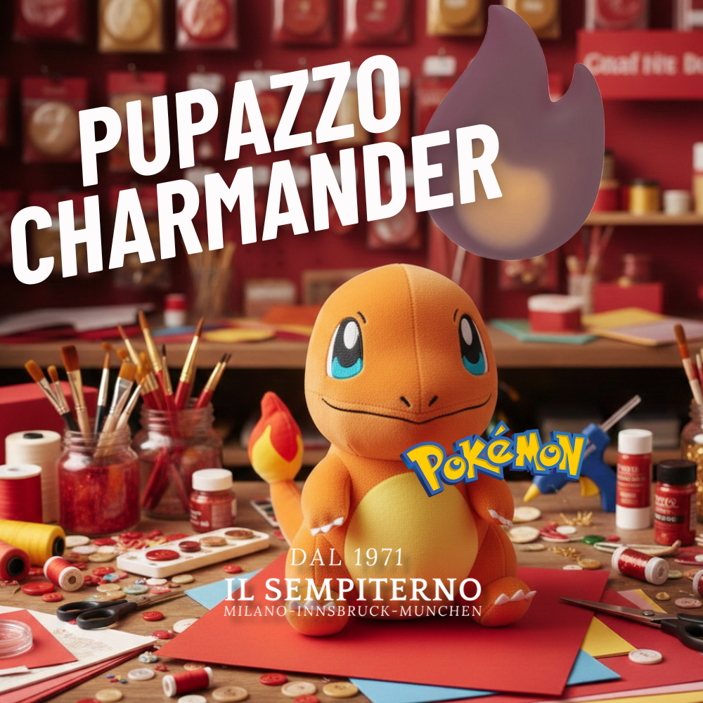 PUPAZZO CHARMANDER | Il sempiterno