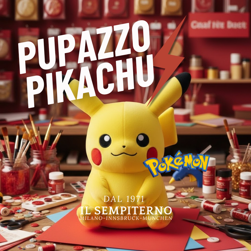 PUPAZZO PIKACHU | Il sempiterno