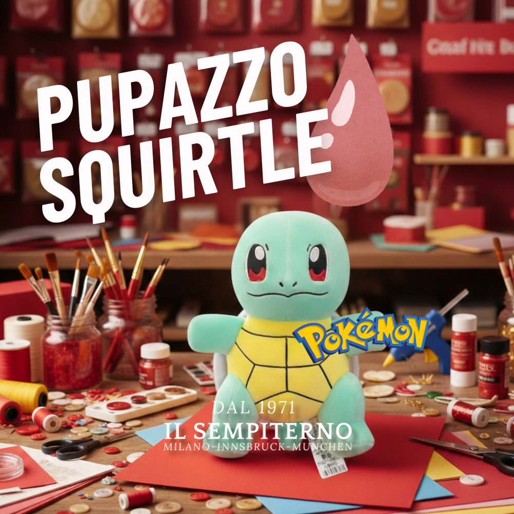PUPAZZO SQUIRTLE | Il sempiterno