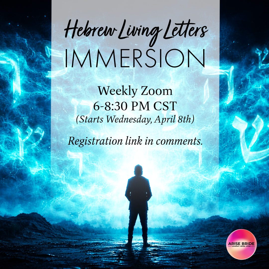 Hebrew Living Letters Immersion