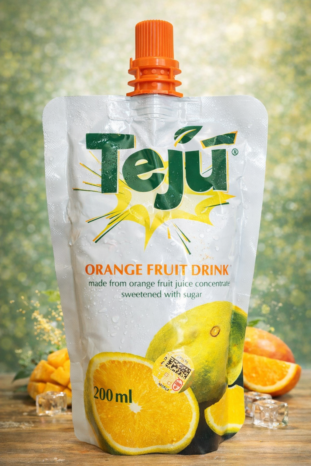 Tejú Orange Pouch (200ml)