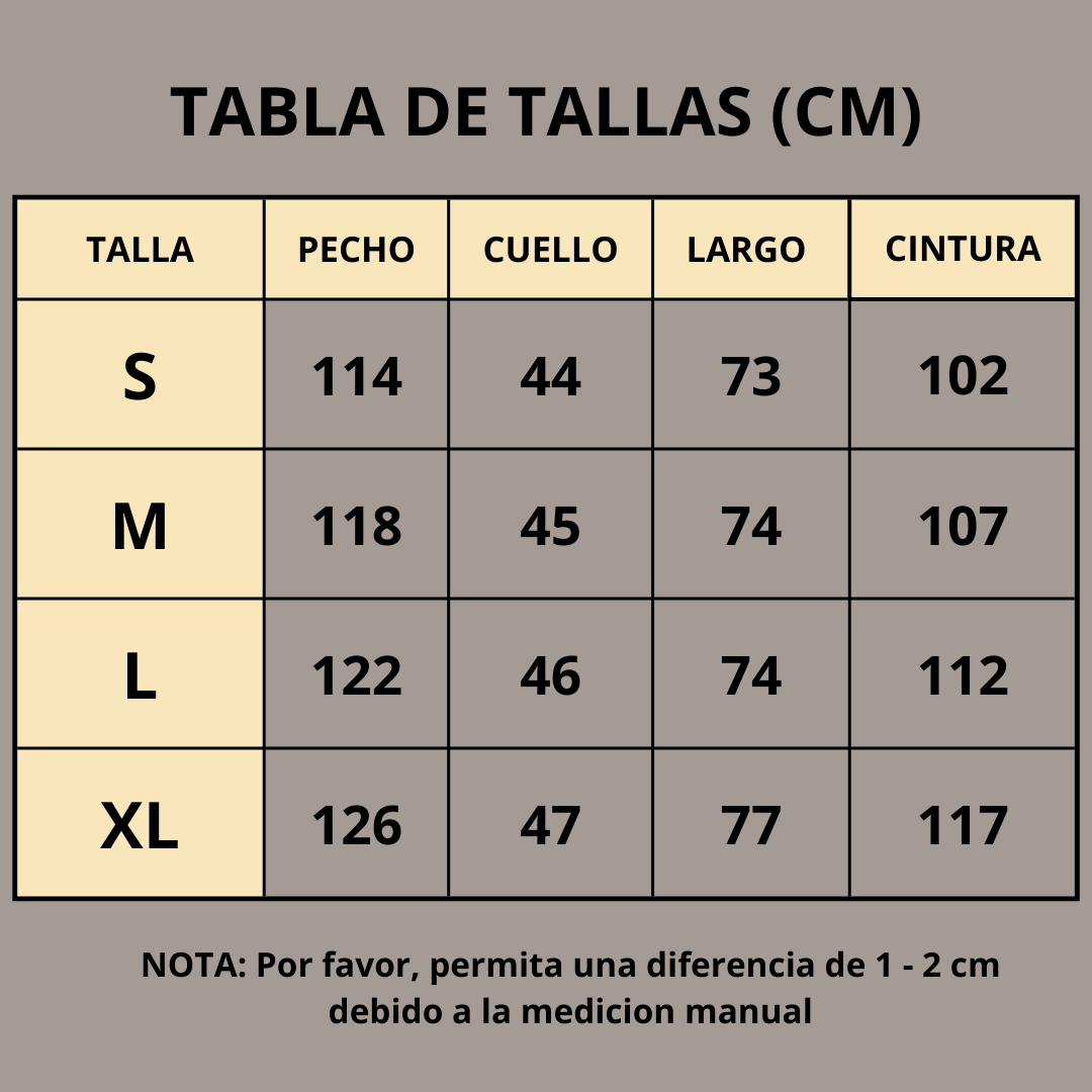 Camisa Caballero Marga Corta