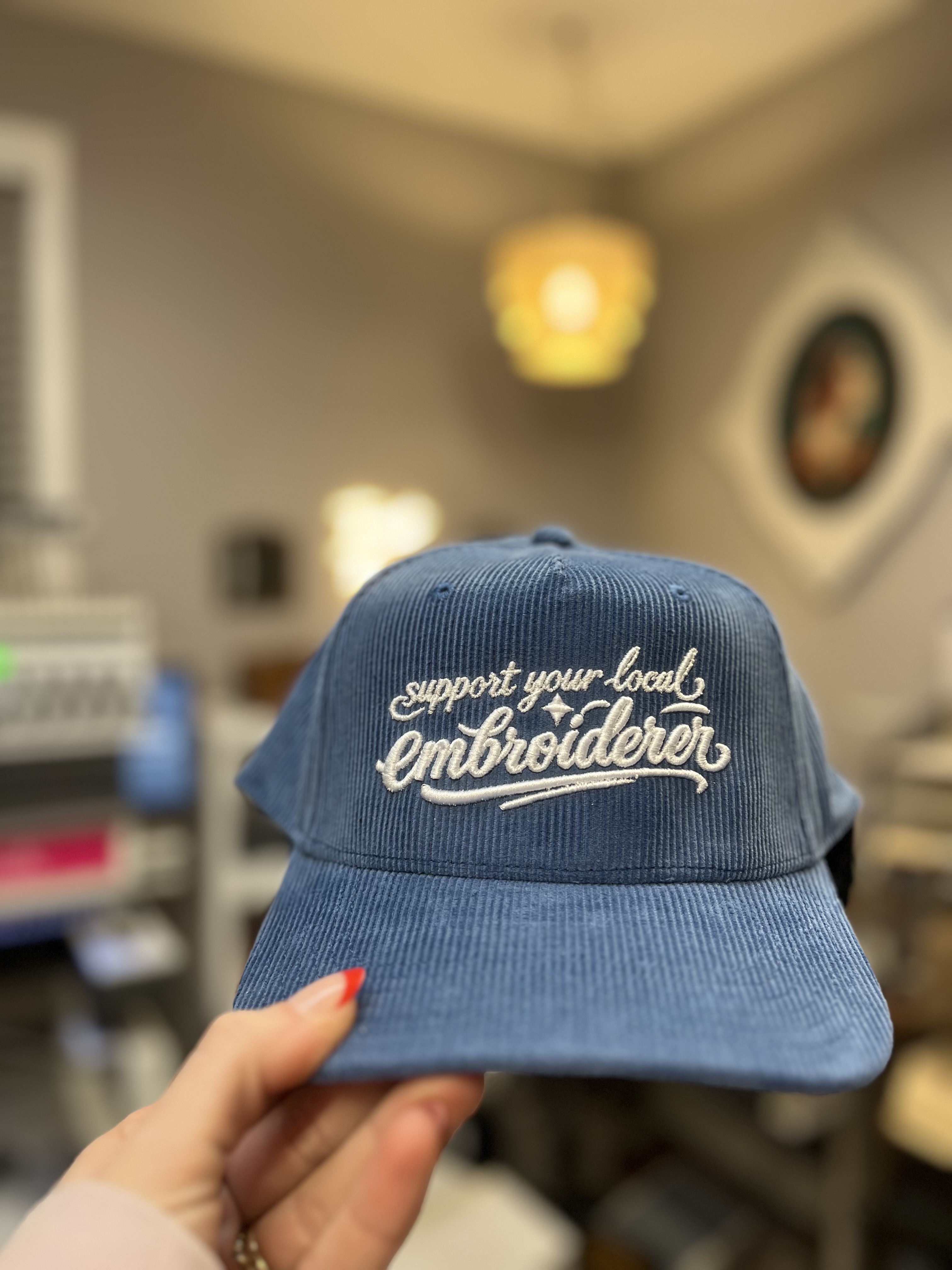 Support Your Local Embroiderer Hat