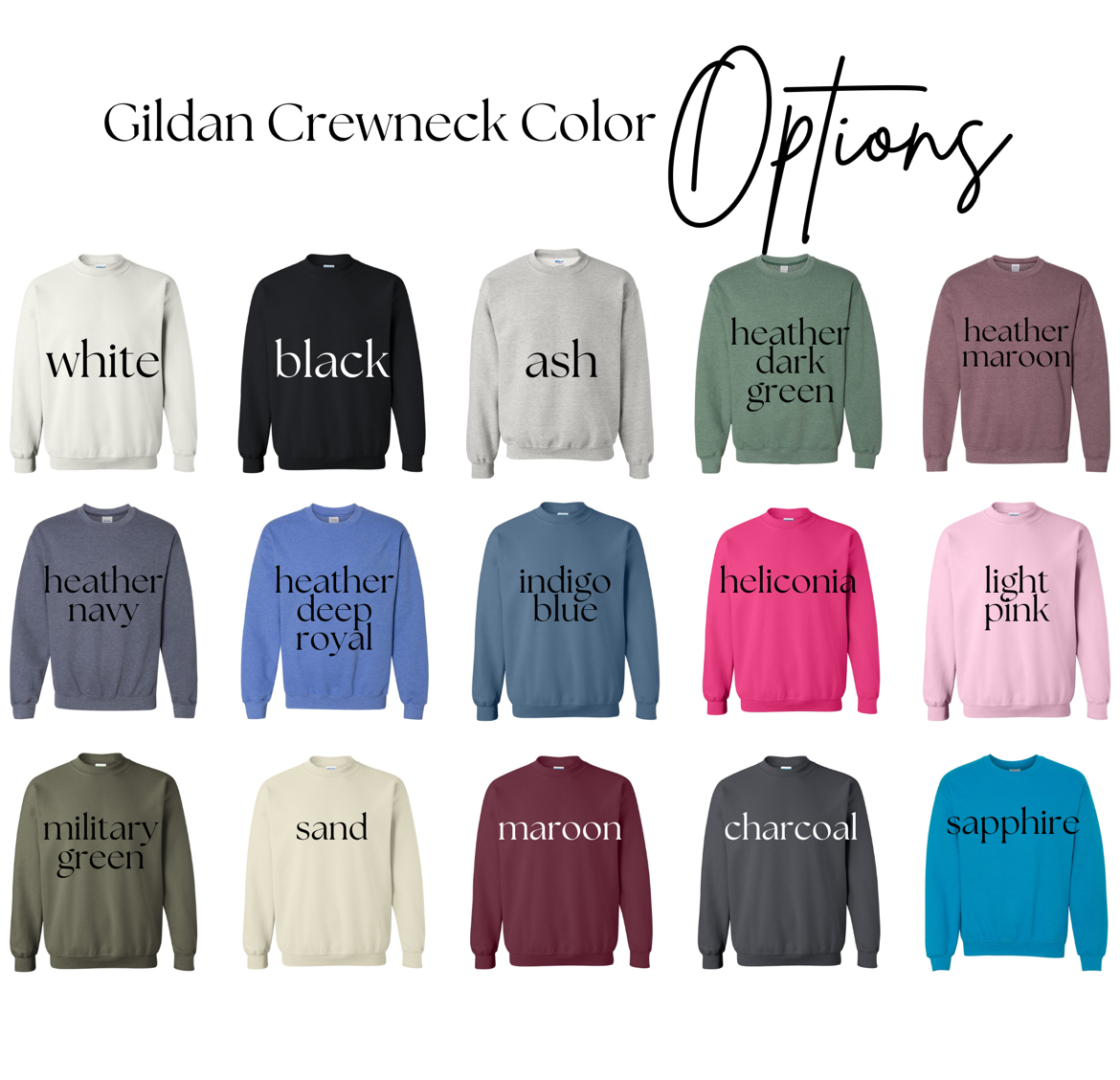 Custom Crewneck School Spirit