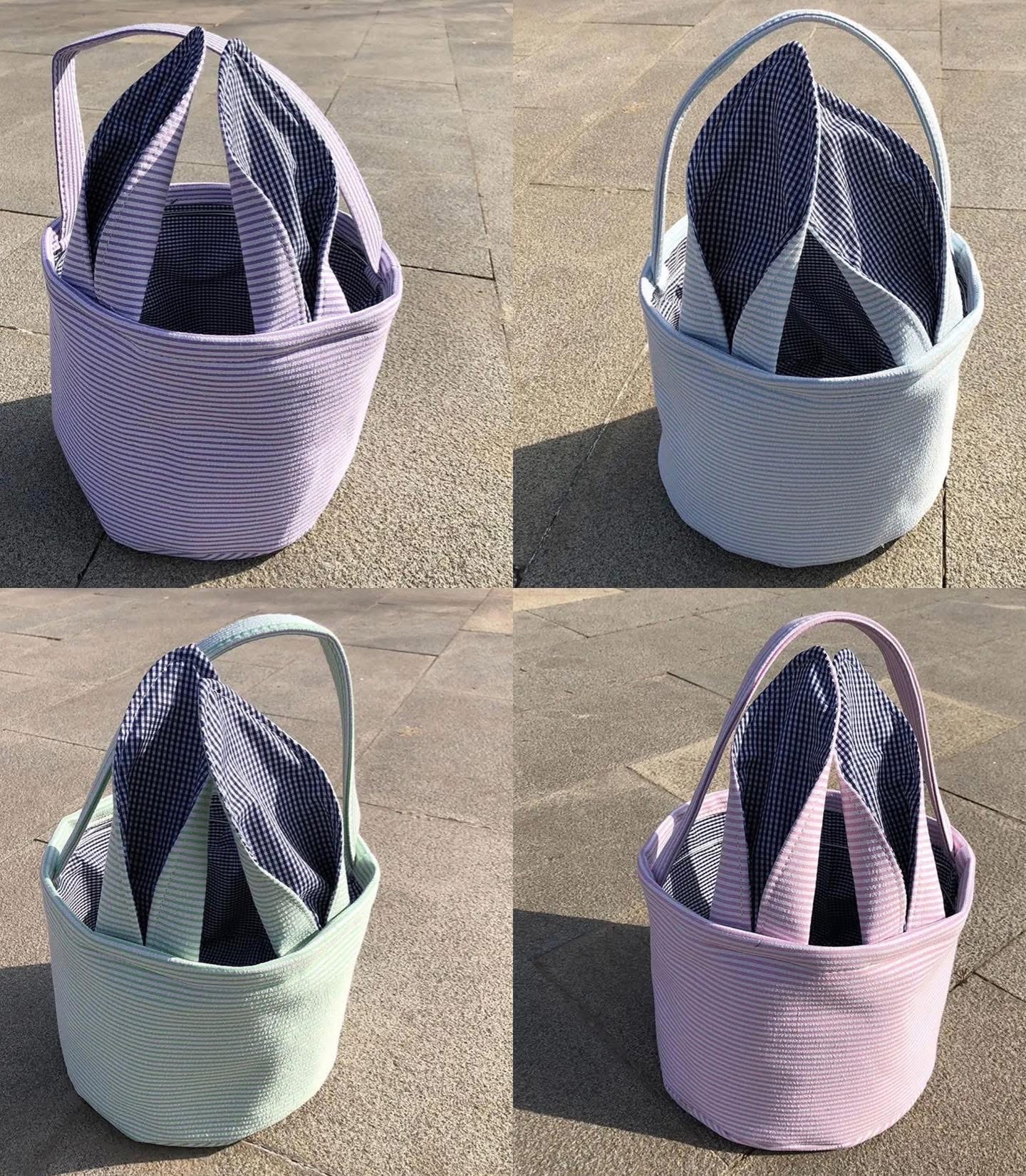 Custom Bunny Ear Easter Basket