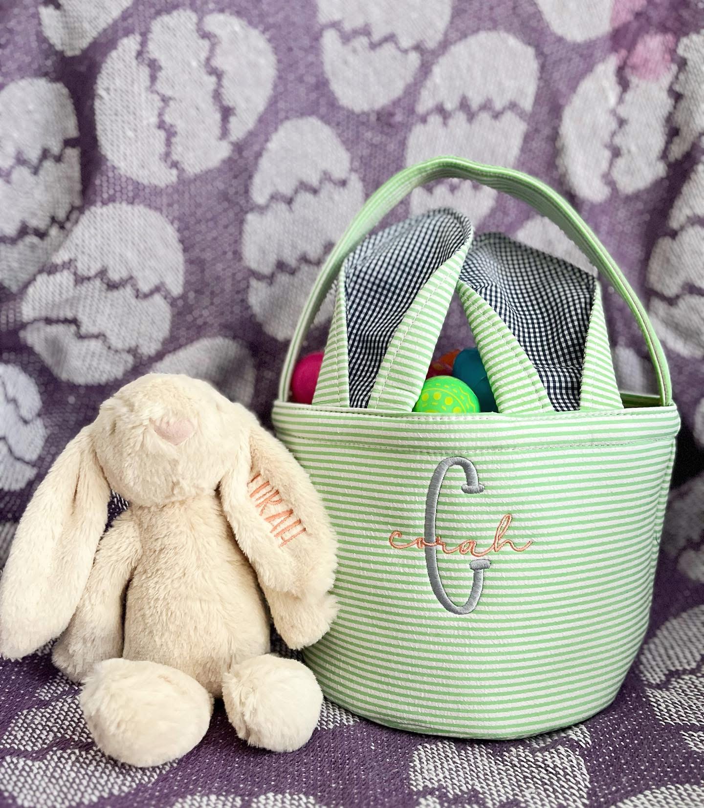 Customized Easter Bunny Stuffed Animal