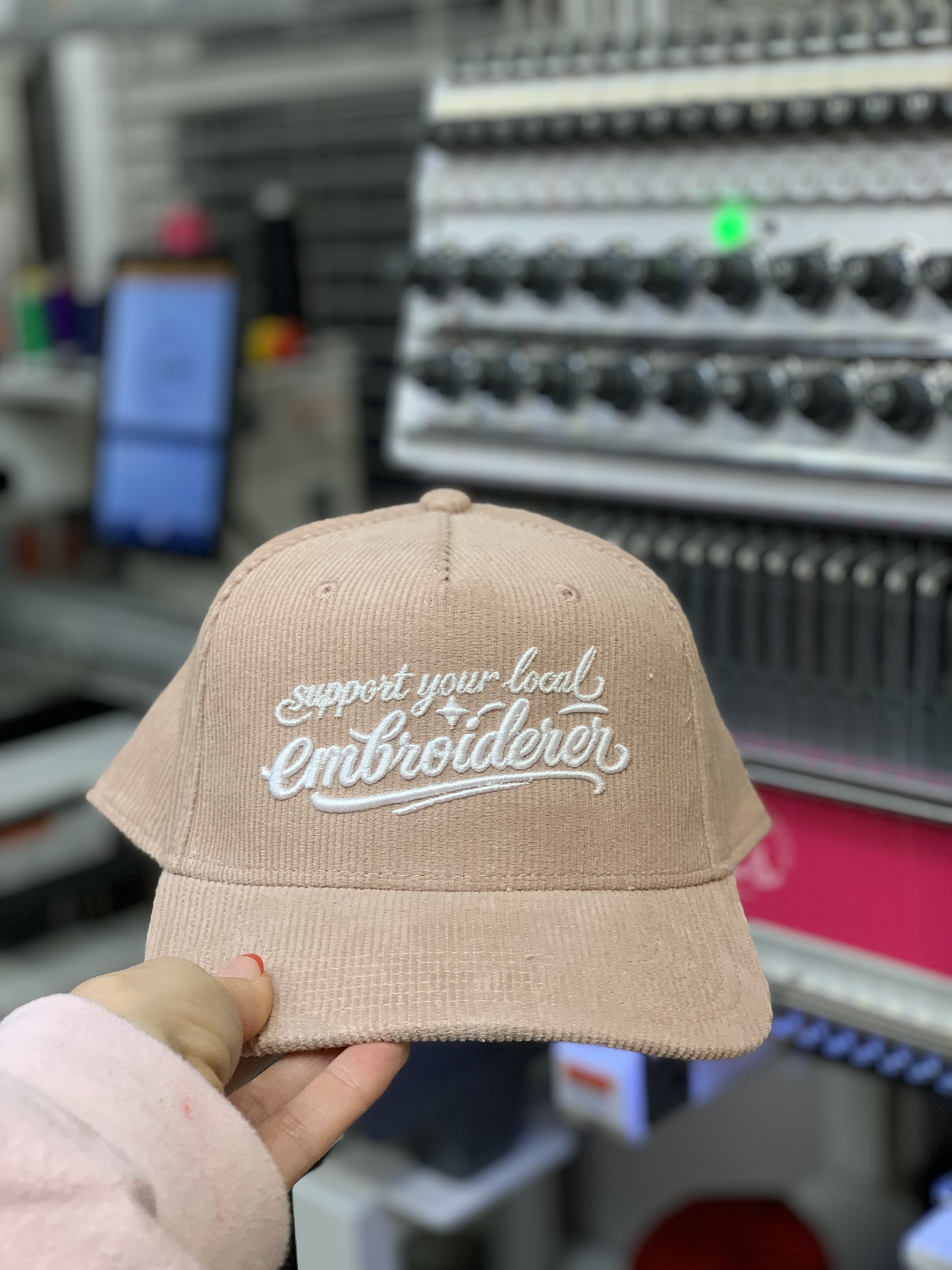 Support Your Local Embroiderer Hat