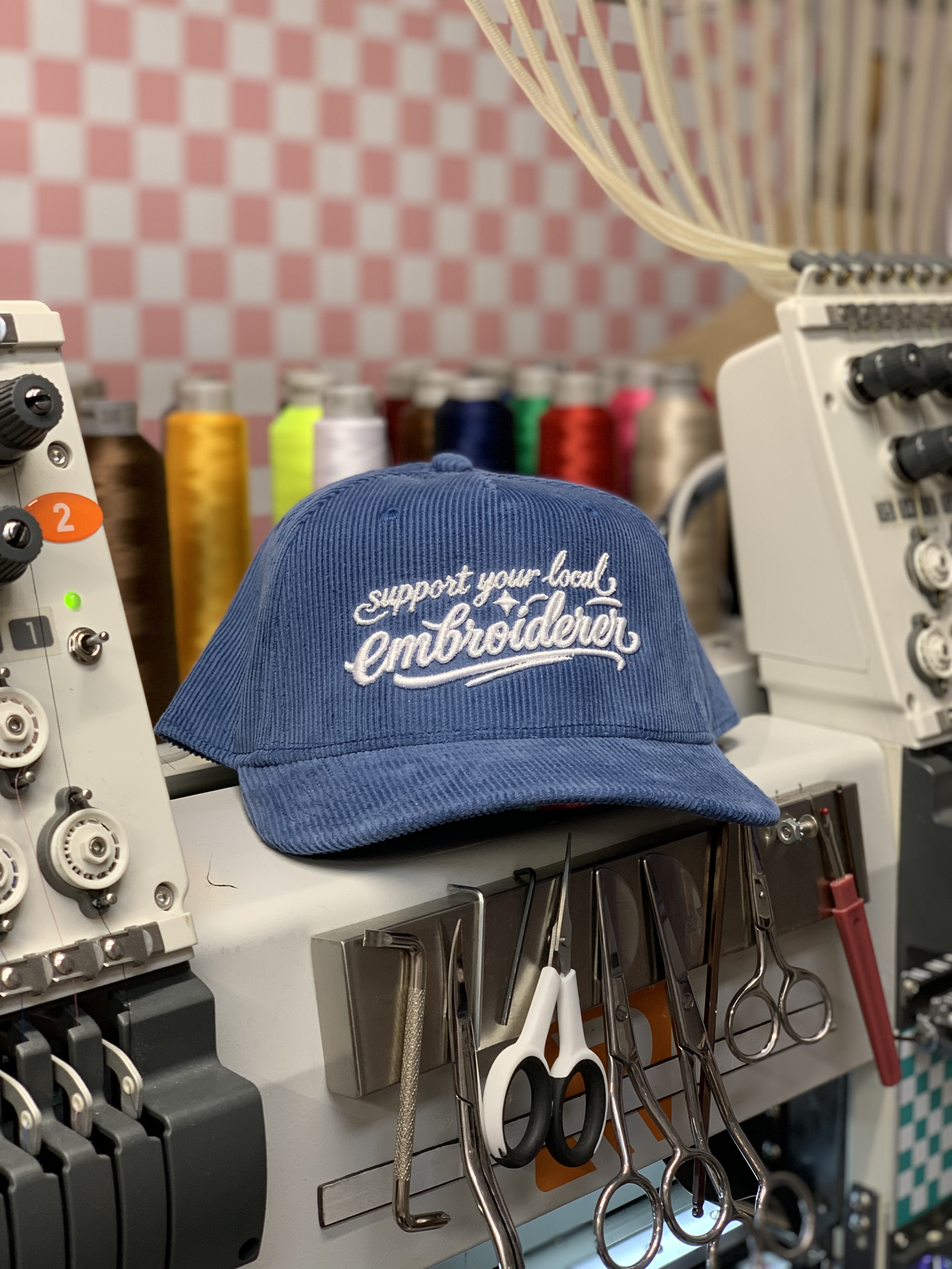 Support Your Local Embroiderer Hat