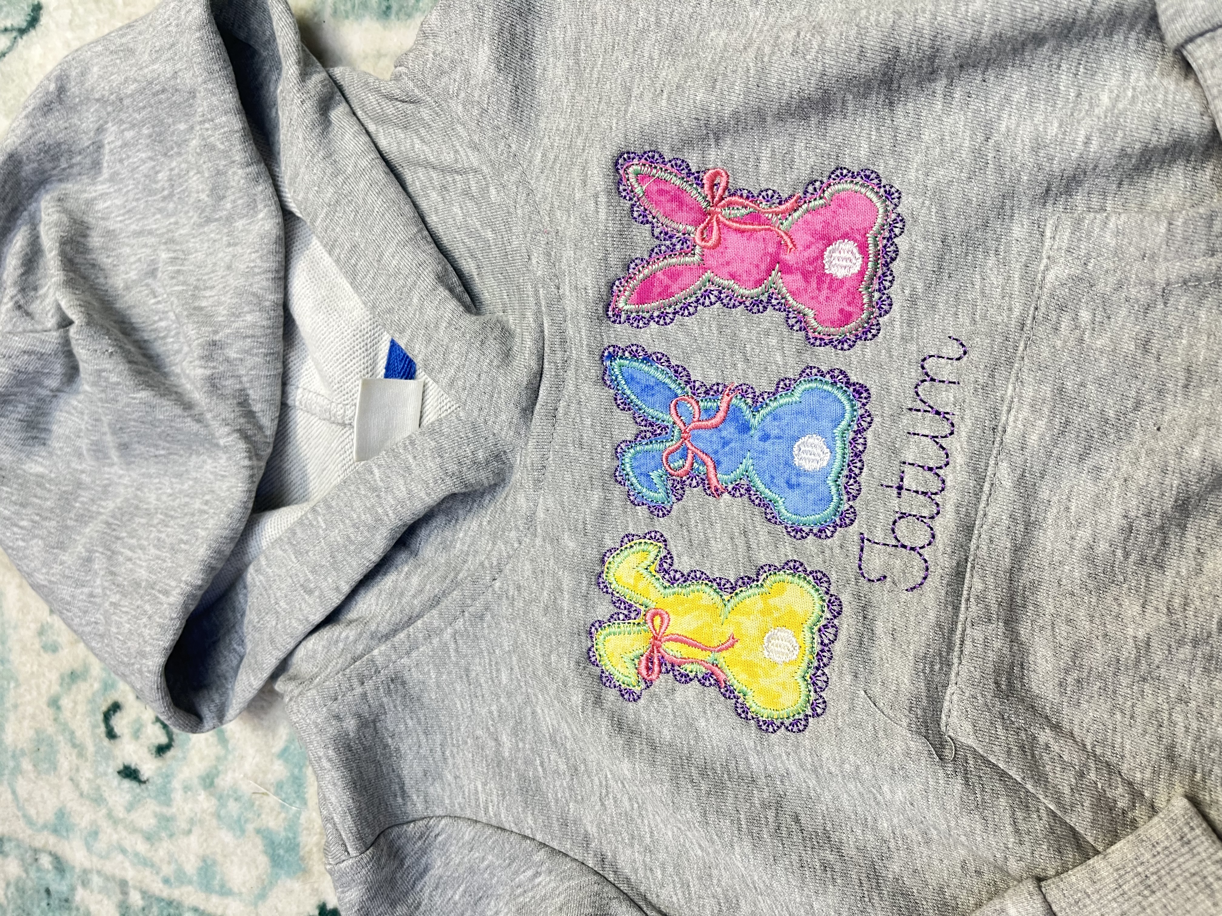 Custom Appliqué Bunny Shirt