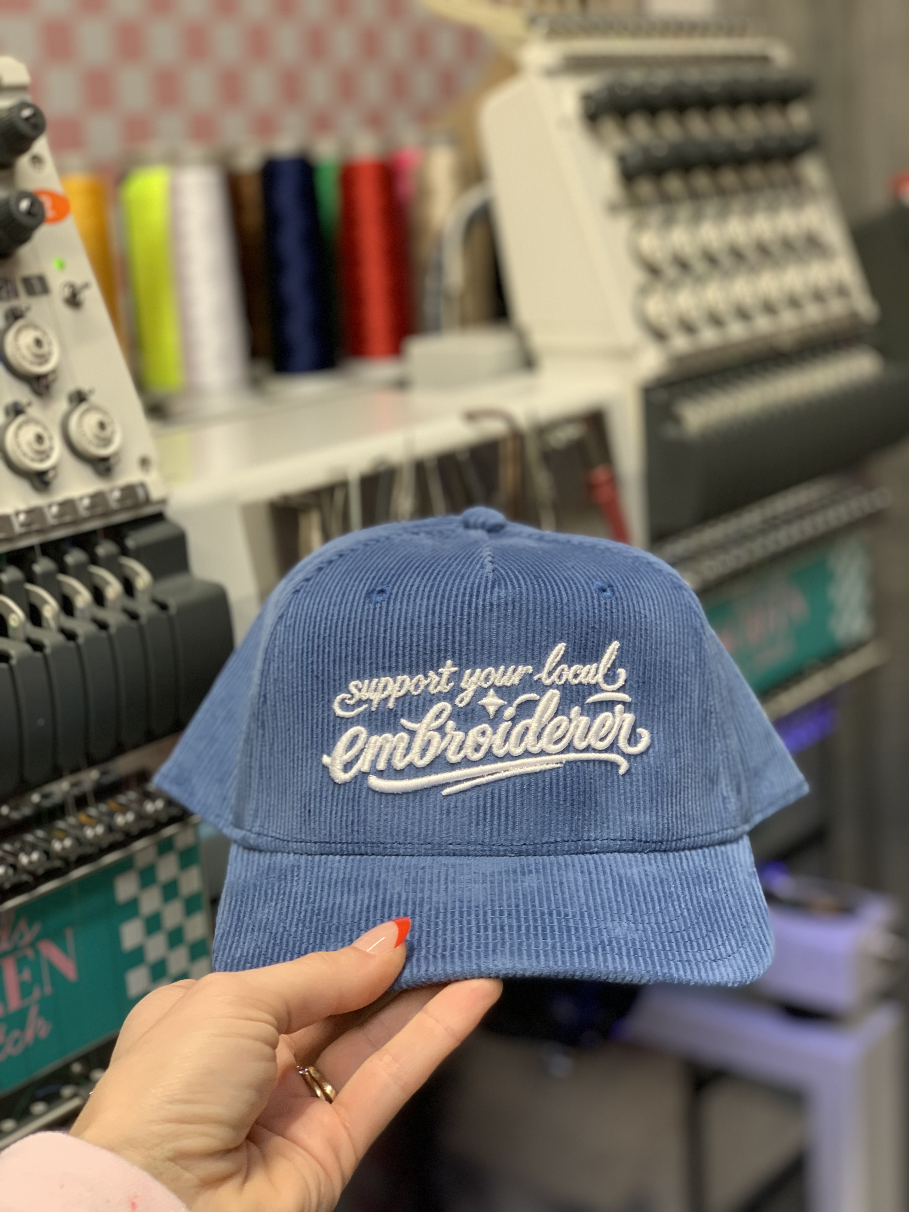 Support Your Local Embroiderer Hat