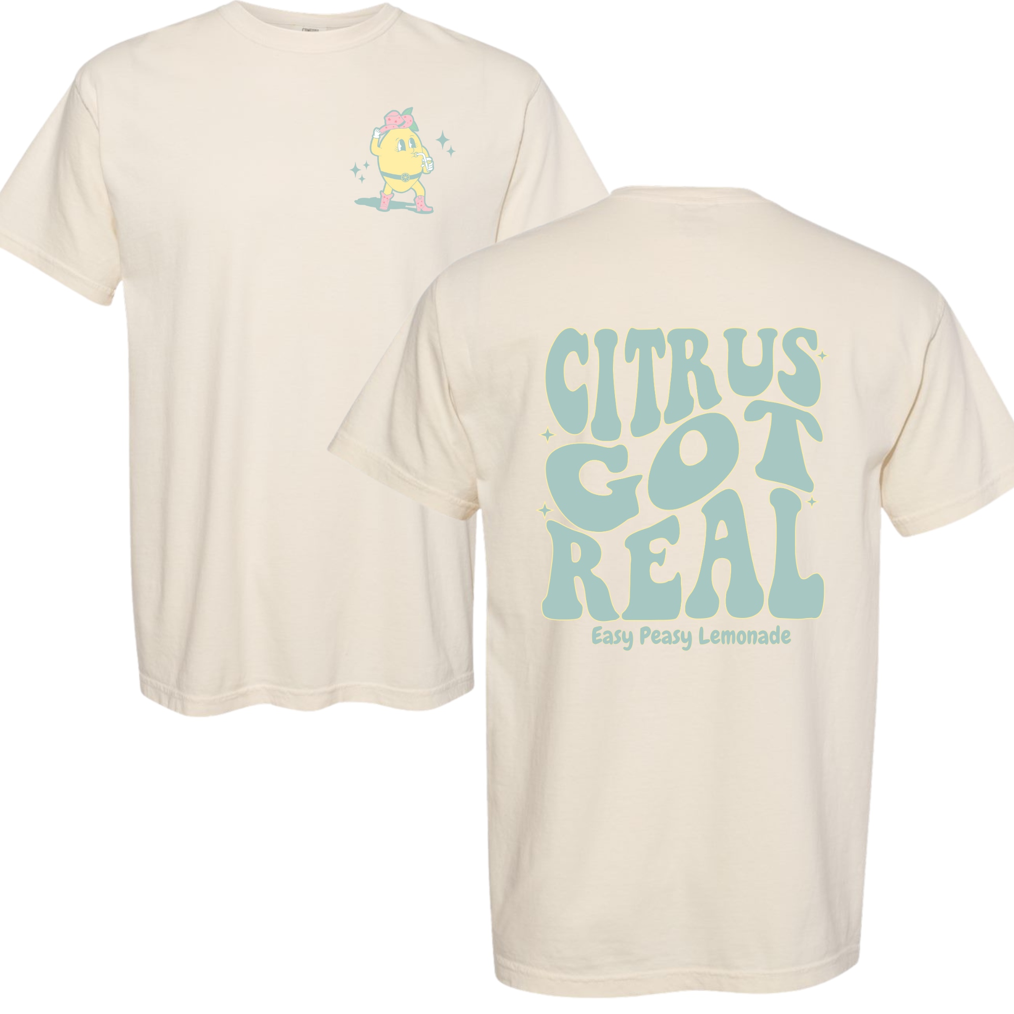 Comfort Colors Unisex Garment-Dyed Heavyweight T-Shirt - Ivory