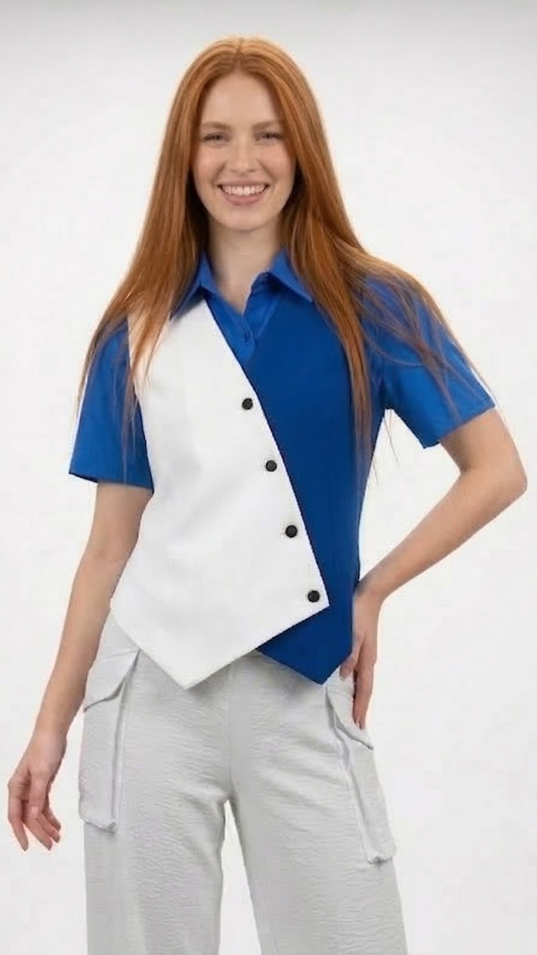 Chaleco bicolor A. rey 