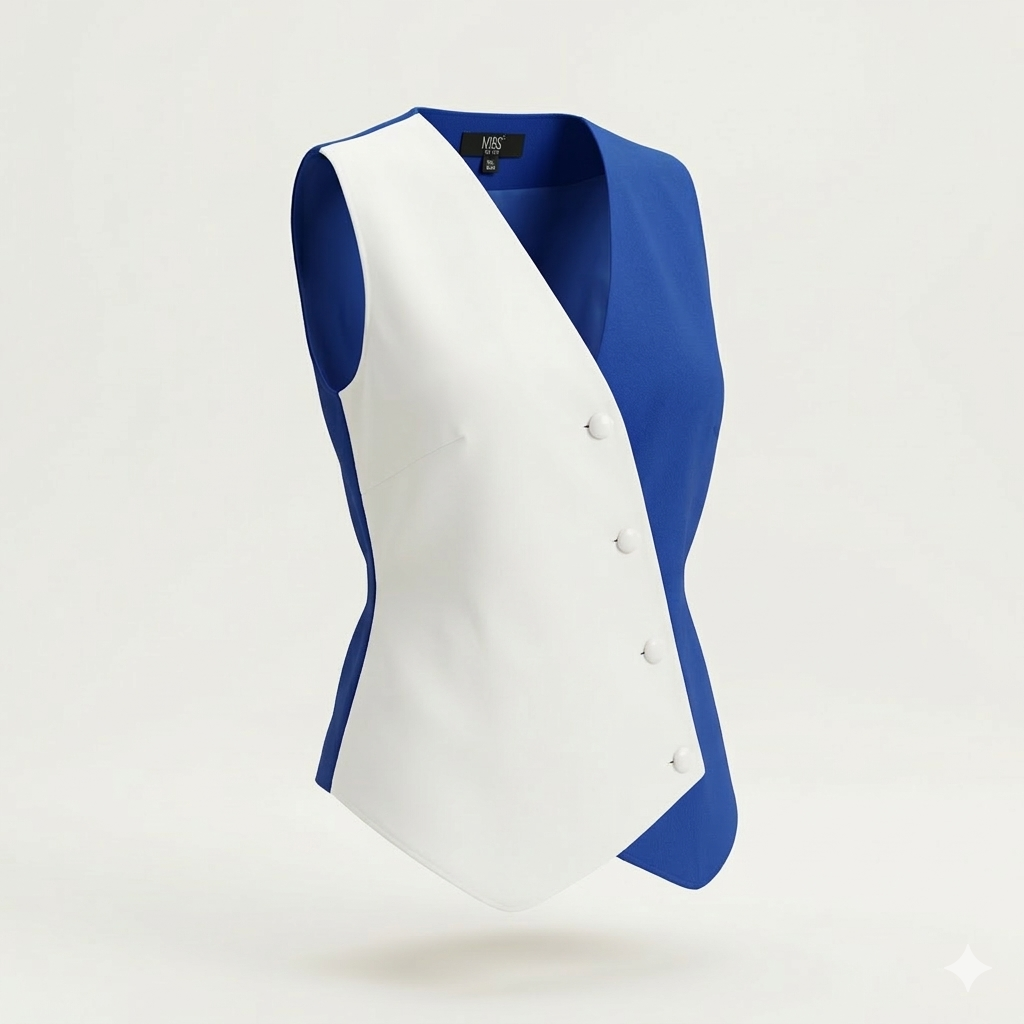 Chaleco bicolor A. rey 