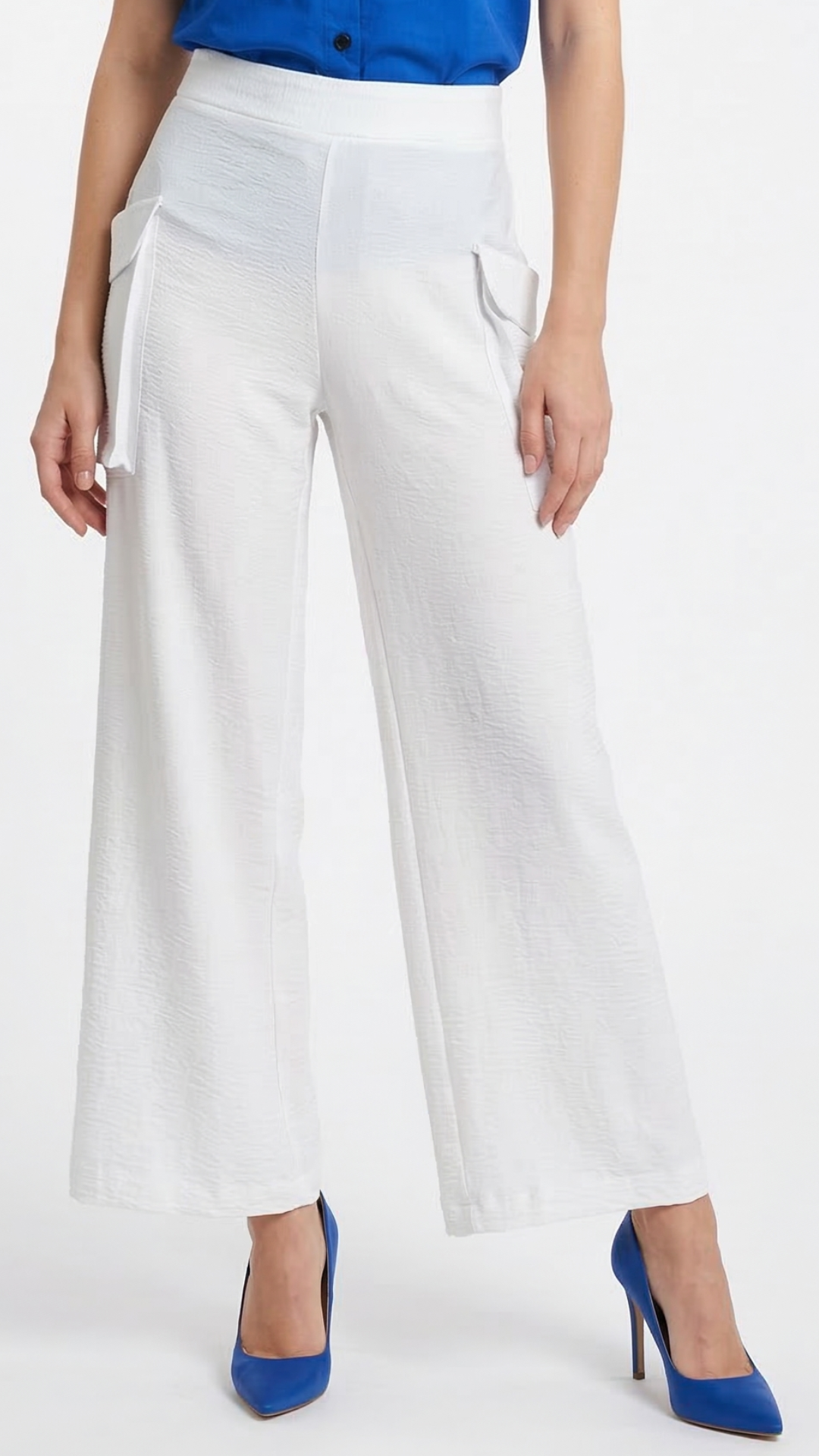 Pantalon olgado blanco 