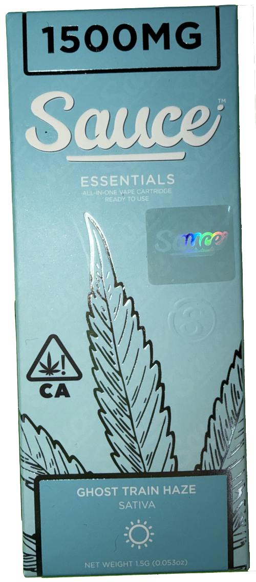 Sauce Essentials Ghost Train Vape Cartridge