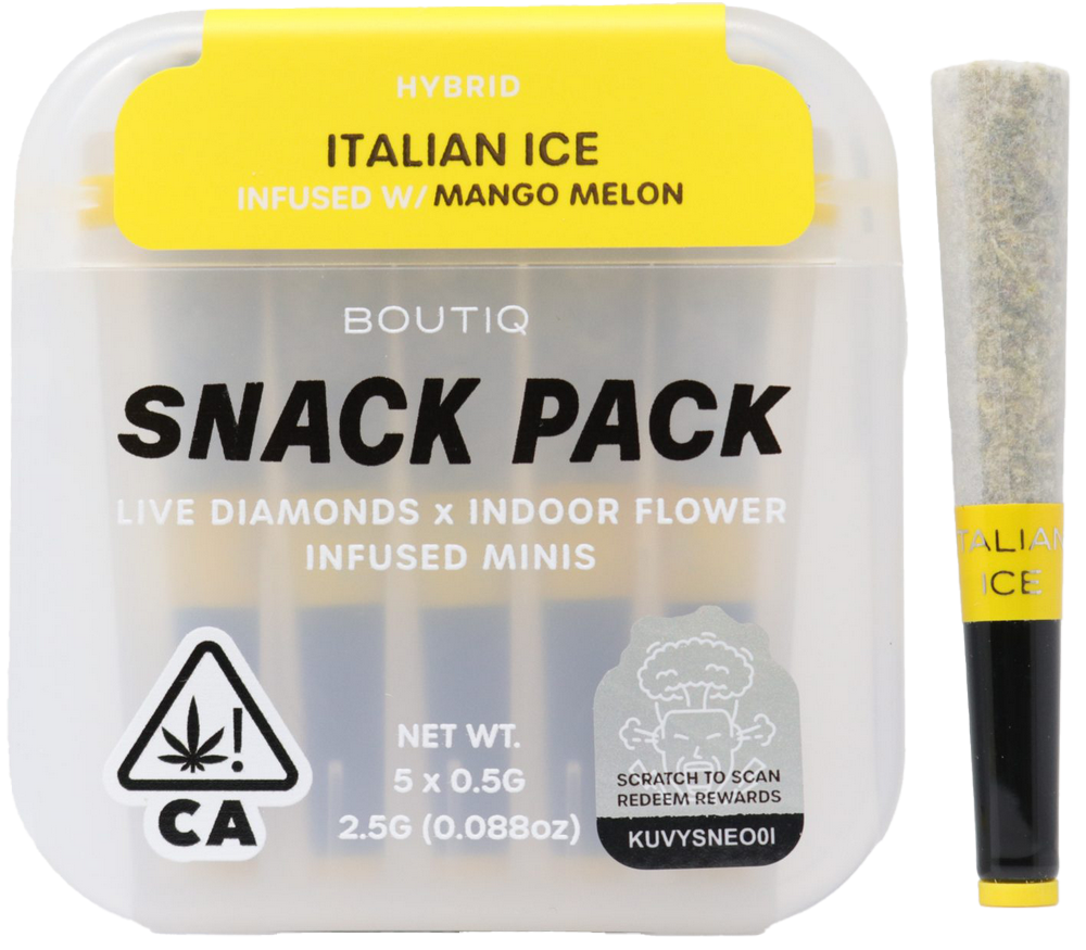 Boutiq Snack Pack (2.5g) – Italian Ice - Cali Canna