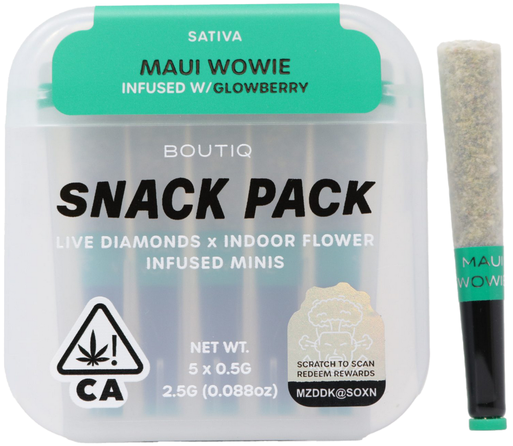Boutiq Snack Pack (2.5g) – Maui Wowie - Cali Canna