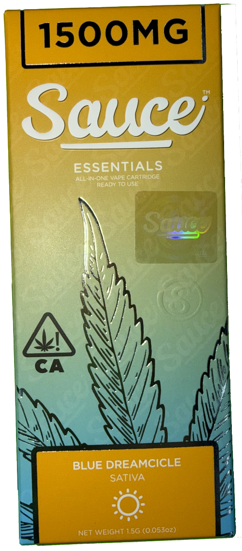 Sauce Essentials Blue Dreamcicle Vape Cartridge
