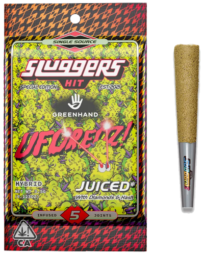 Sluggers Hit UFOrezz! Juiced Pre-Rolls
