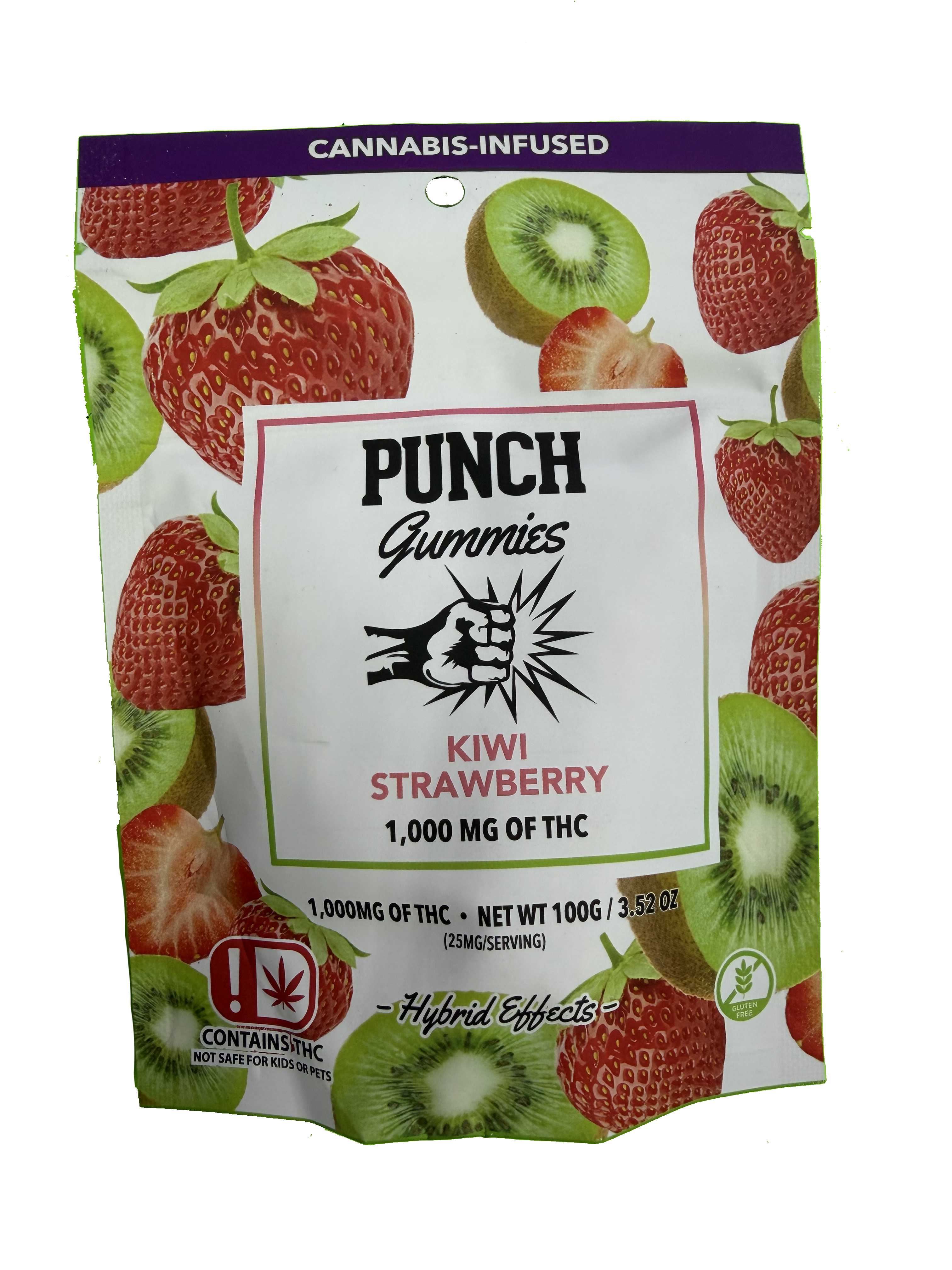 PUNCH Kiwi Strawberry Gummies