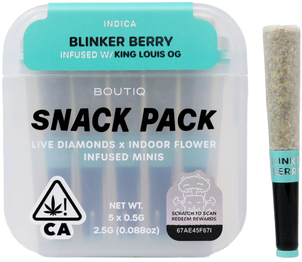 Boutiq Snack Pack (2.5g) – Blinker Berry - Cali Canna