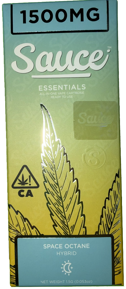 Sauce Essentials Space Octane Vape Cartridge