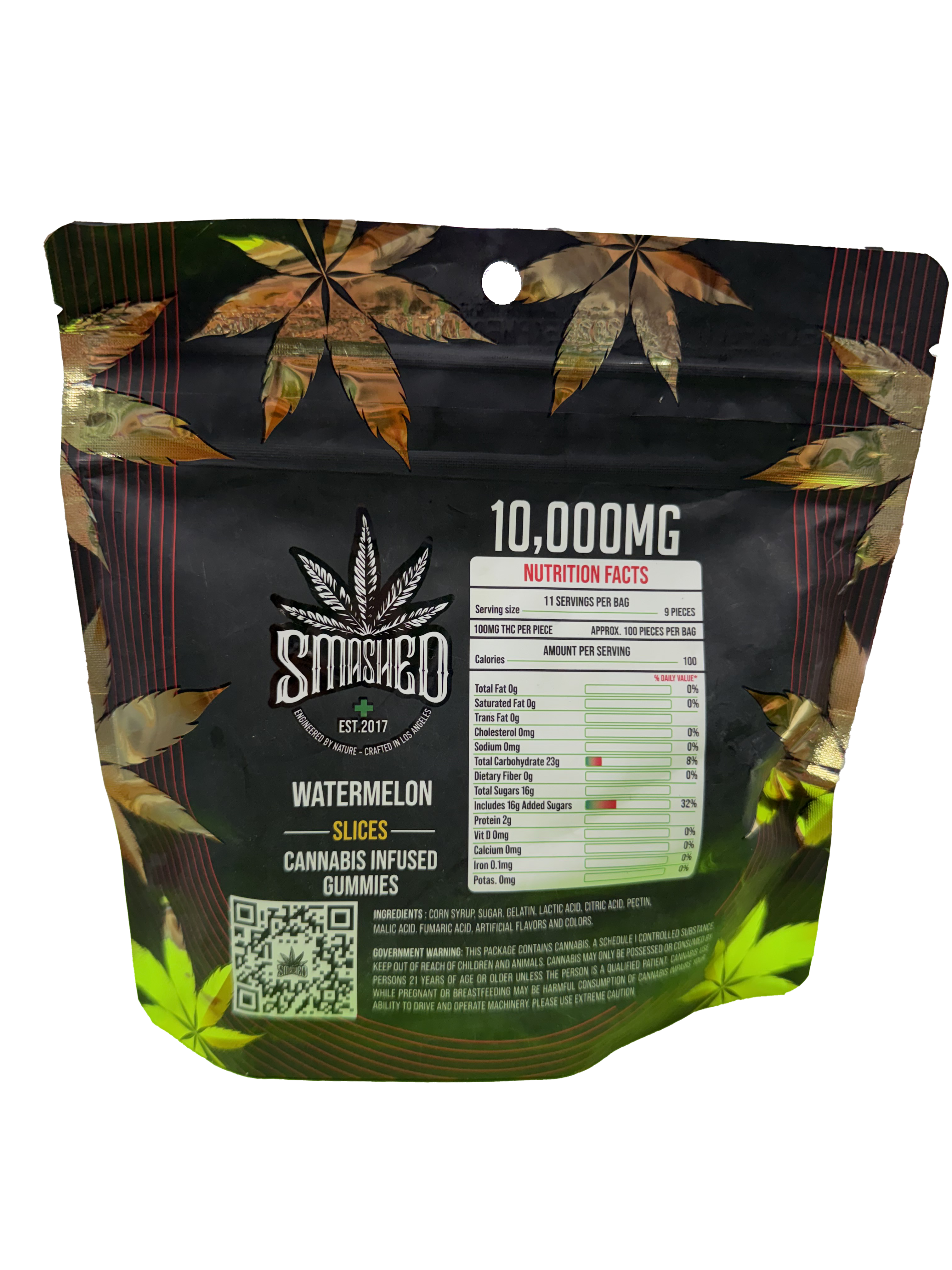 SMASHED Watermelon Infused Gummies