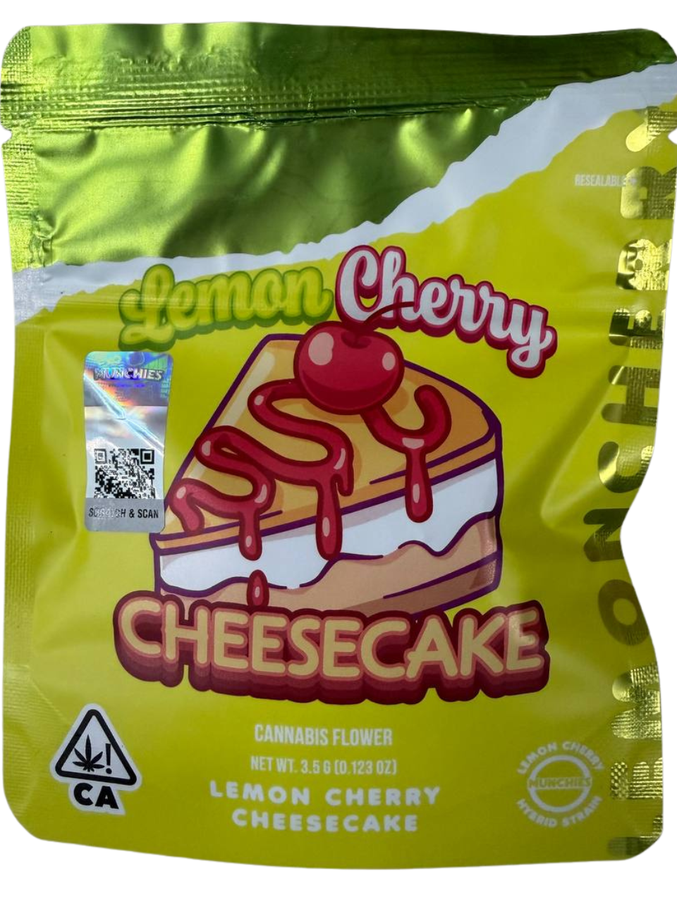 MUNCHIES Lemon Cherry Cheesecake Cannabis Flower
