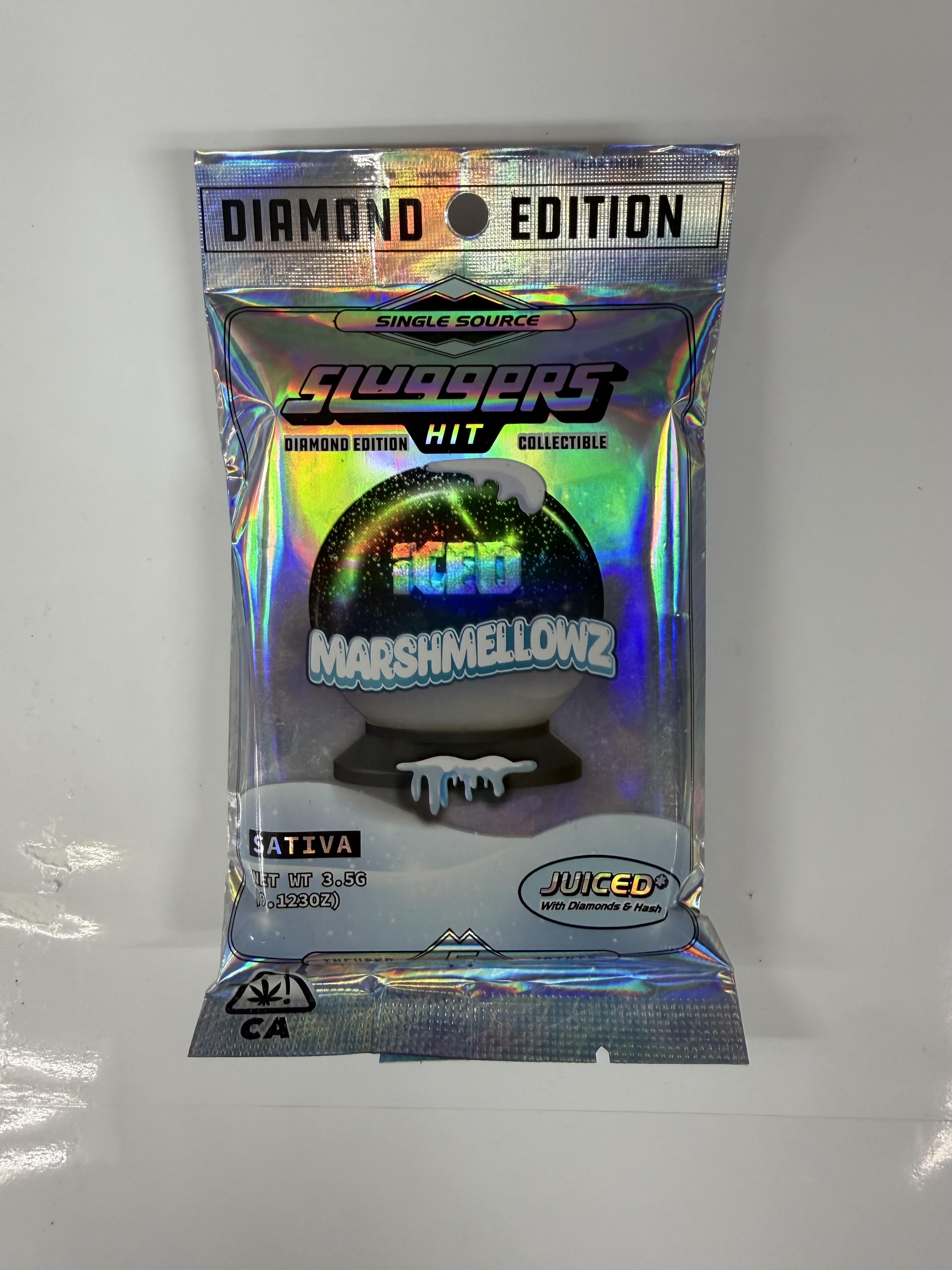 Sluggers Hit Iced Marshmellowz Juiced Sativa Pre-Rolls