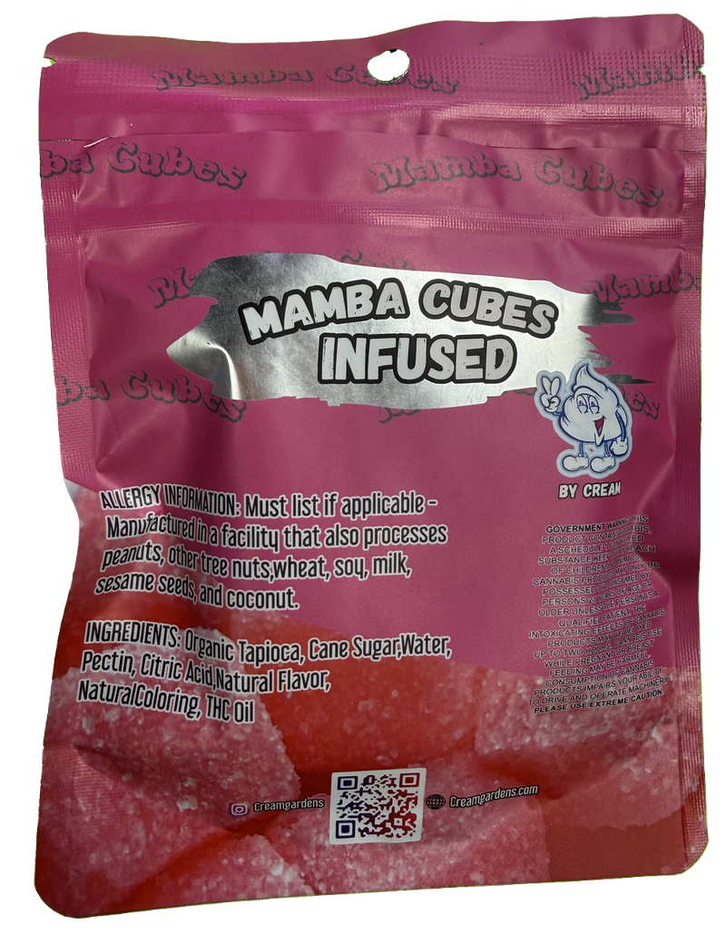 MAMBA Tropical Punch Cubes Gummies