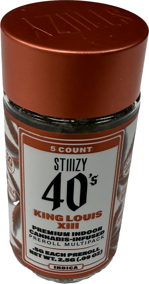 STIIIZY 40’s King Louis XIII Cannabis Infused Pre-Rolls