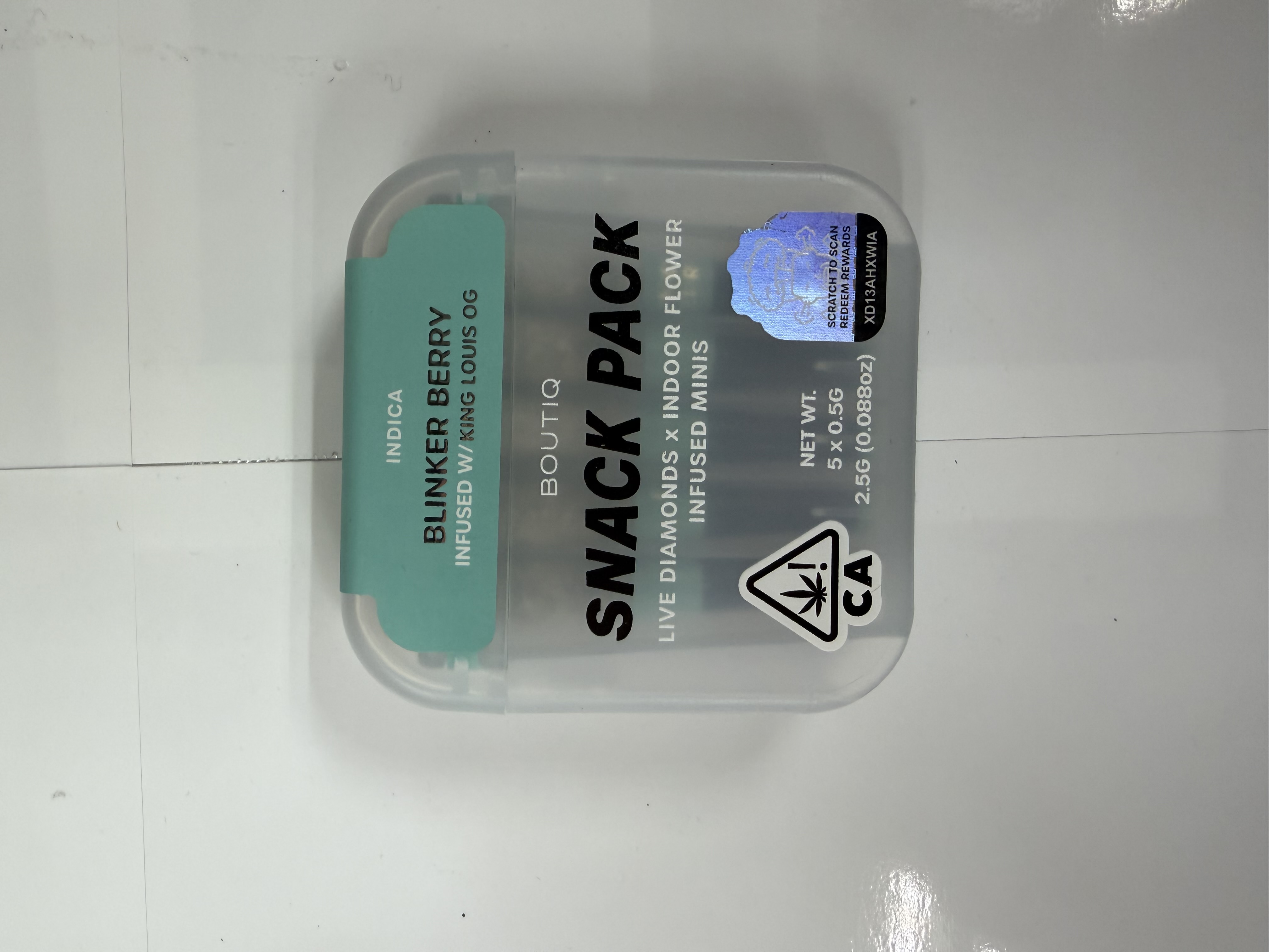 Boutiq Snack Pack (2.5g) – Blinker Berry - Cali Canna