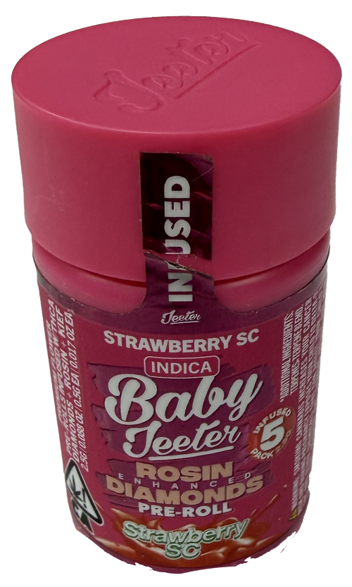 Baby Jeeter Strawberry SC Pre-Rolls
