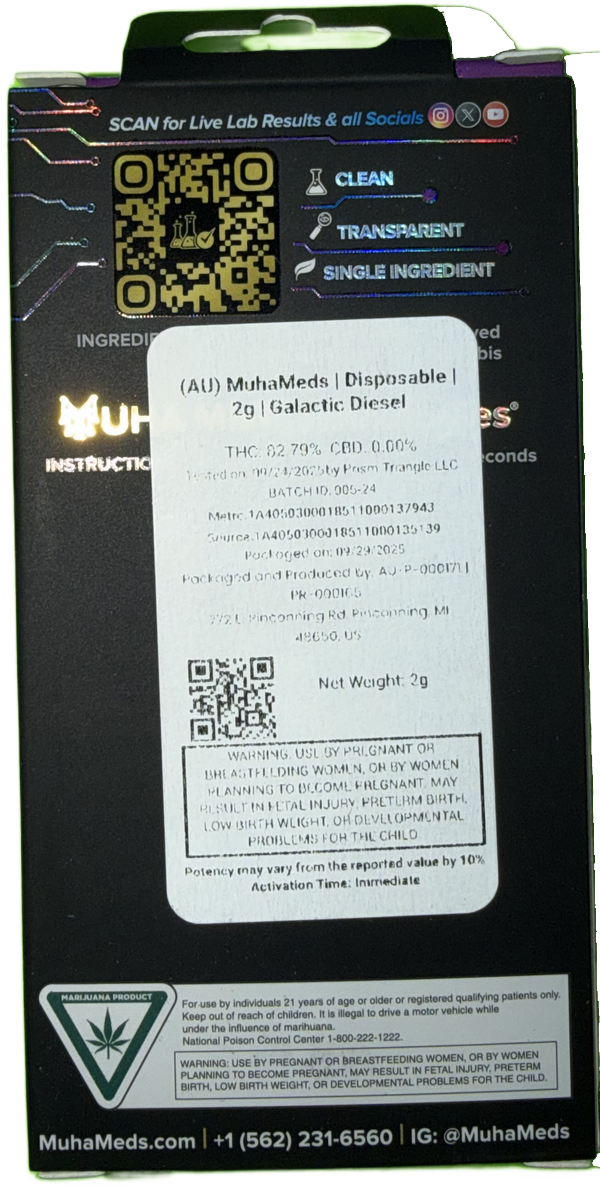 MUHA MEDS All-In-One Galactic Diesel