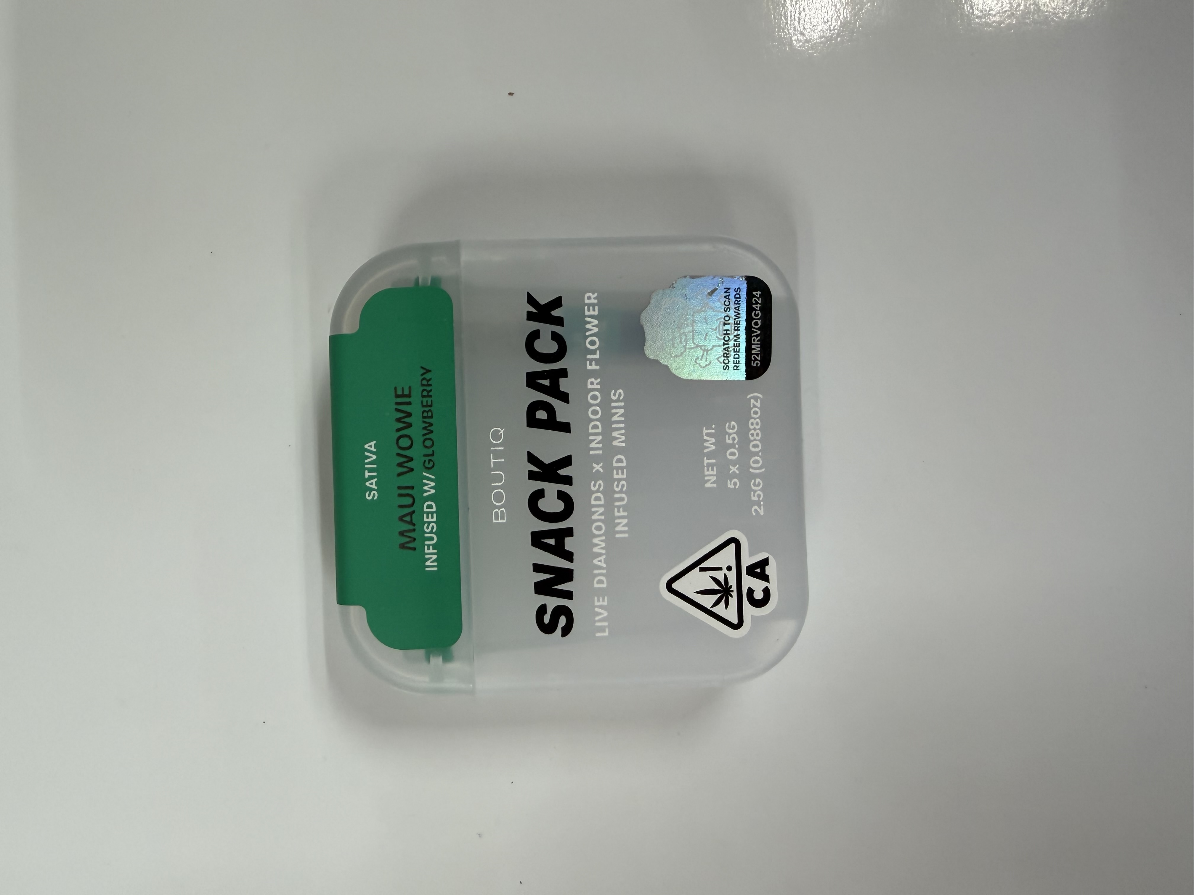 Boutiq Snack Pack (2.5g) – Maui Wowie - Cali Canna