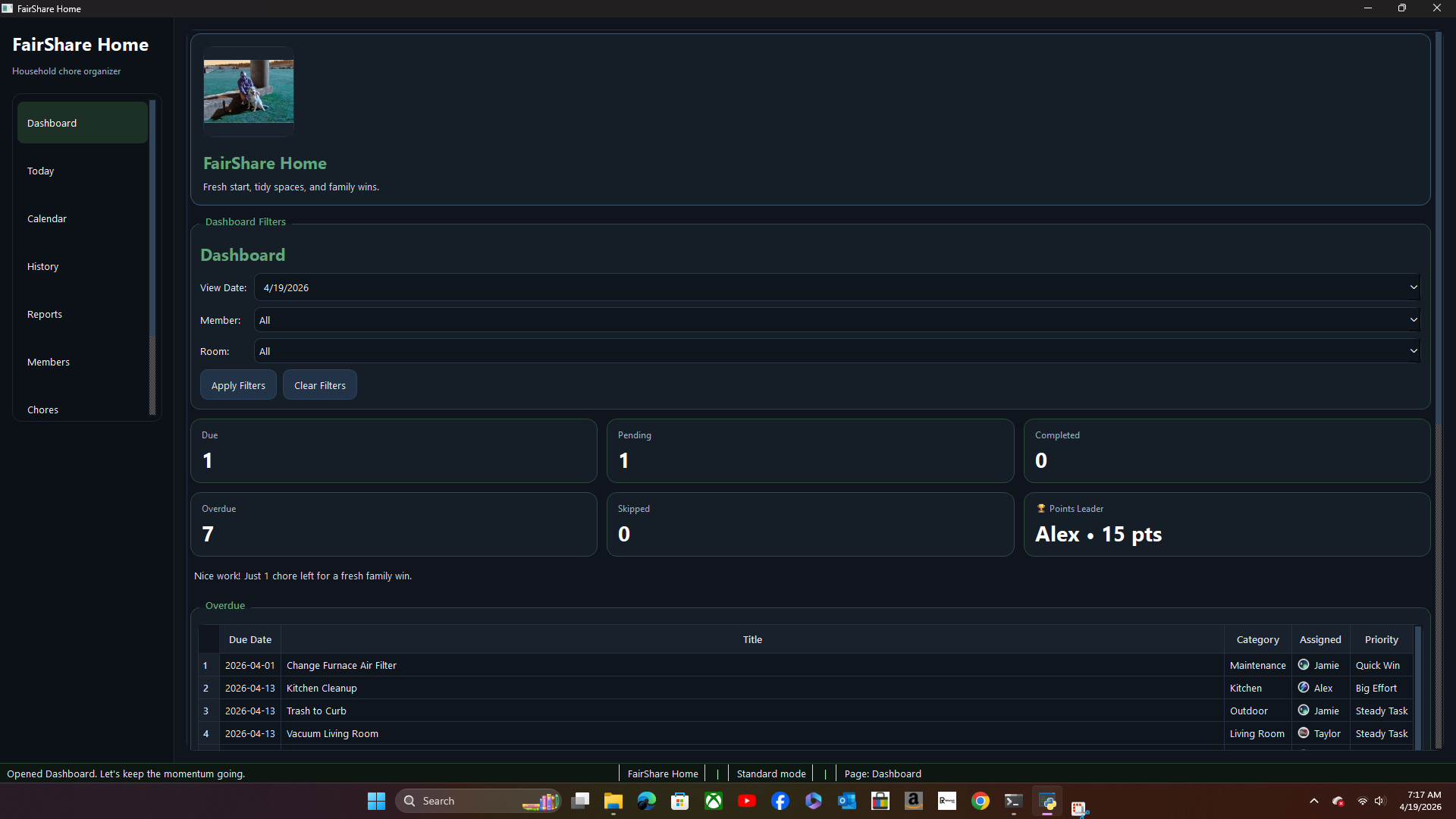Fair Share Home For Windows PC/Laptop/Tablet