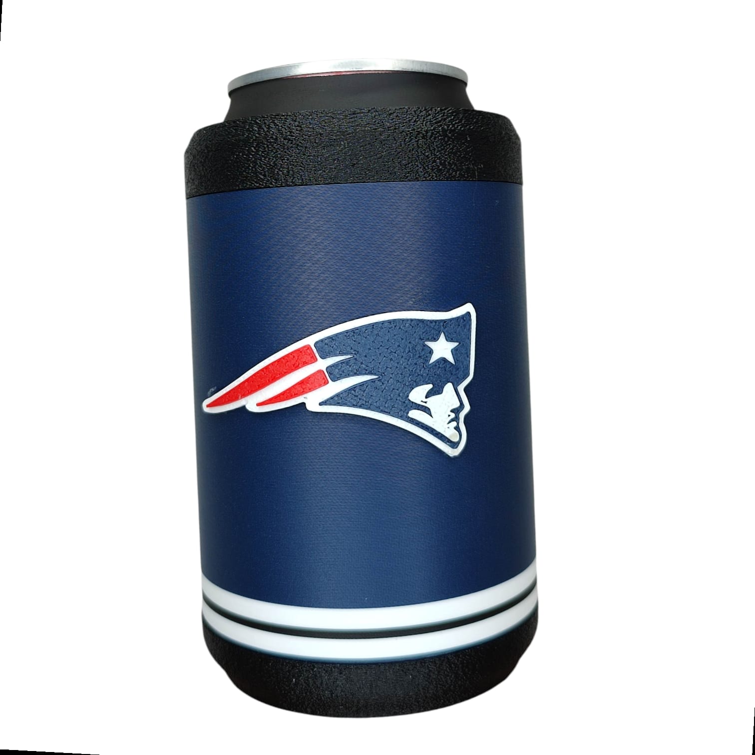 Contenedor para botella 12oz con logo (New England Patriots)
