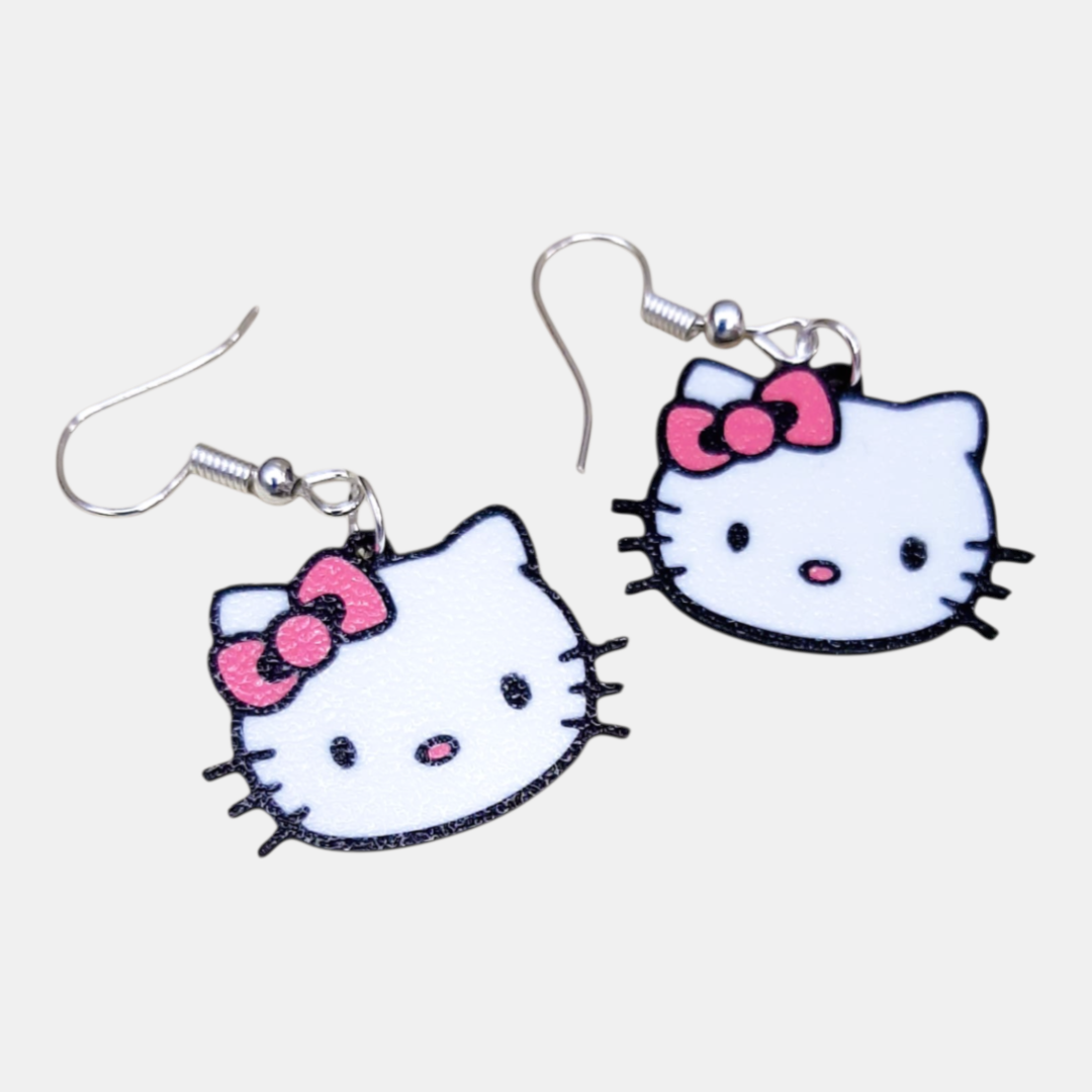 Aretes Hello Kitty