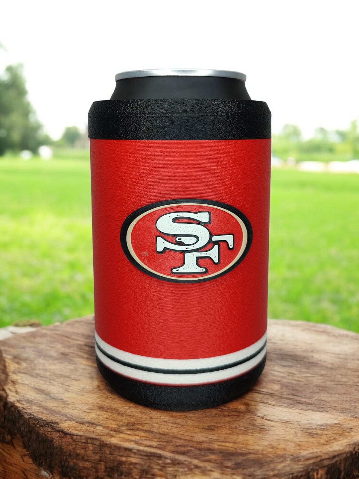 Contenedor para botella 12oz con logo (San Francisco 49ers)