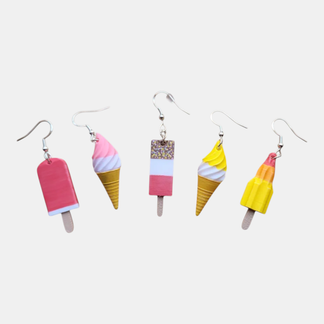 Aretes helado